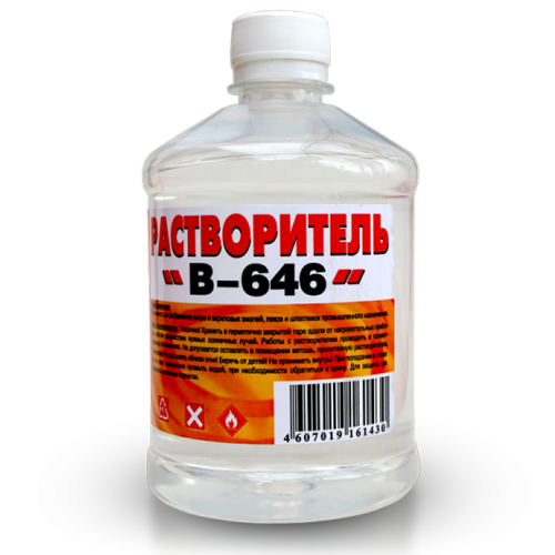 Растворитель 646 0,9л.