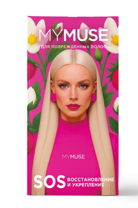 Подарочный набор MYMUSE шампунь и бальзам SOS 300453