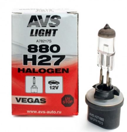 H27/1 880 Галогенная лампа AVS Vegas 12v