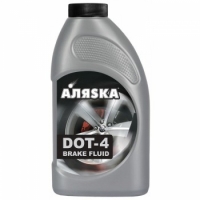 АЛЯСКА DOT4 0,455г.Тормозная жидкость (12шт/уп)